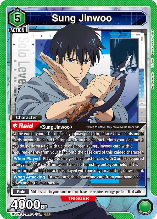 Image for Sung Jinwoo (048) (UE17BT/SLG-1-048) (UE17BT) - Union Arena