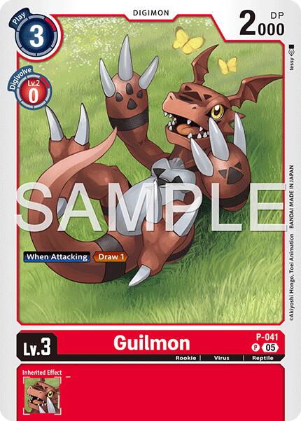 Guilmon [P-041] (Reimpresión) [Advanced Booster Digimon Generation]