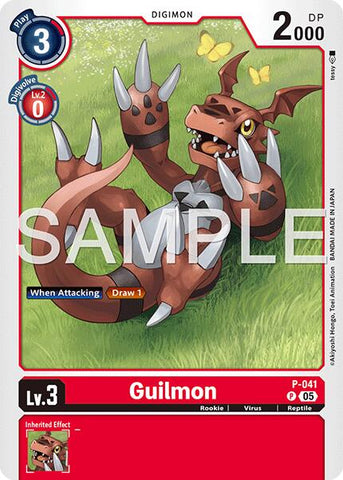 Guilmon [P-041] (Reimpresión) [Advanced Booster Digimon Generation]