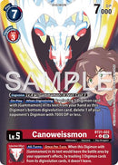 Canoweissmon [BT21-022] (Arte alternativo) [Digimon Generation - Advanced Booster]