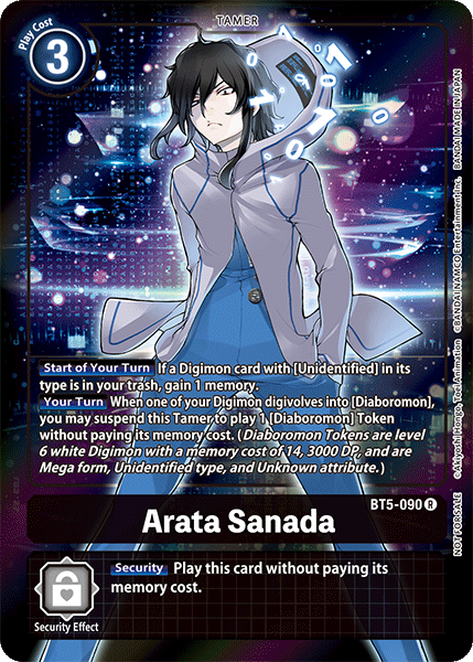 Arata Sanada [BT5-090] (Promo de compra de caja) [Promos de Battle of Omni]