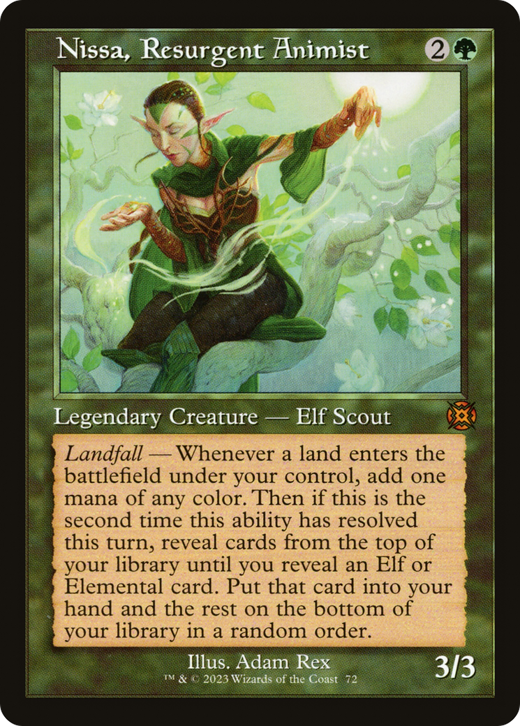 Nissa, animiste renaissante (Rétro) [L'invasion des machines : le grand finale]