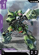 Image for Zaku Warrior (C+) (ST09-005) (ST09) - Gundam Card Game