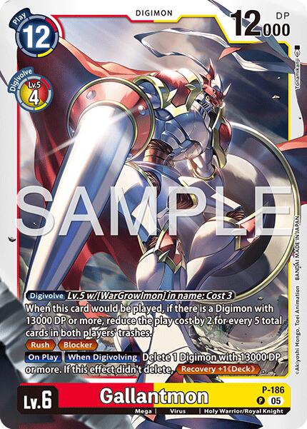 Gallantmon [P-186] (Reimpresión) [Advanced Booster Digimon Generation]