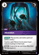 Image for Abandon (131/219) (UNL) - Riftbound: League of Legends Trading Card Game