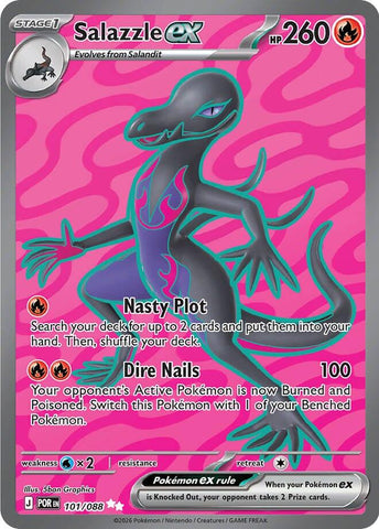 Salazzle ex (101/088) [Megaevolución: Orden Perfecto]