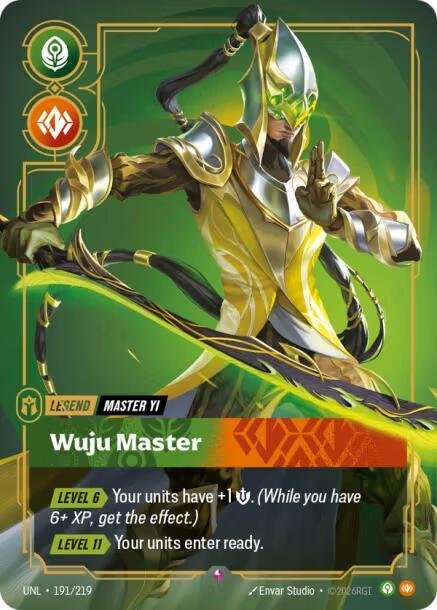 Master Yi - Wuju Master (191/219) (UNL)