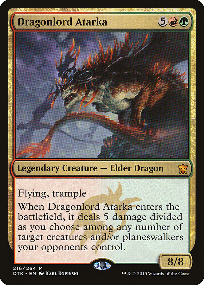 Seigneur-Dragon Atarka [Dragons de Tarkir]