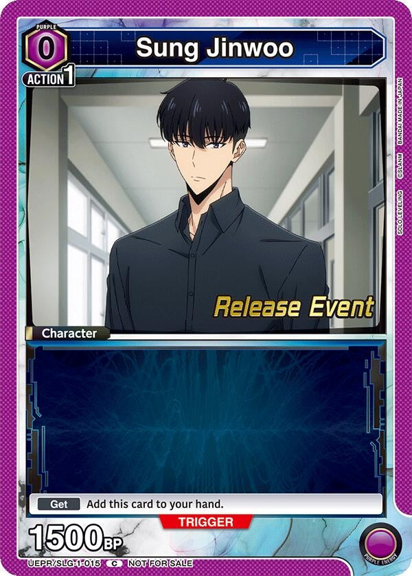 Image for Sung Jinwoo (015) (UE17BT/SLG-1-015) (UE17BT_RE) - Union Arena