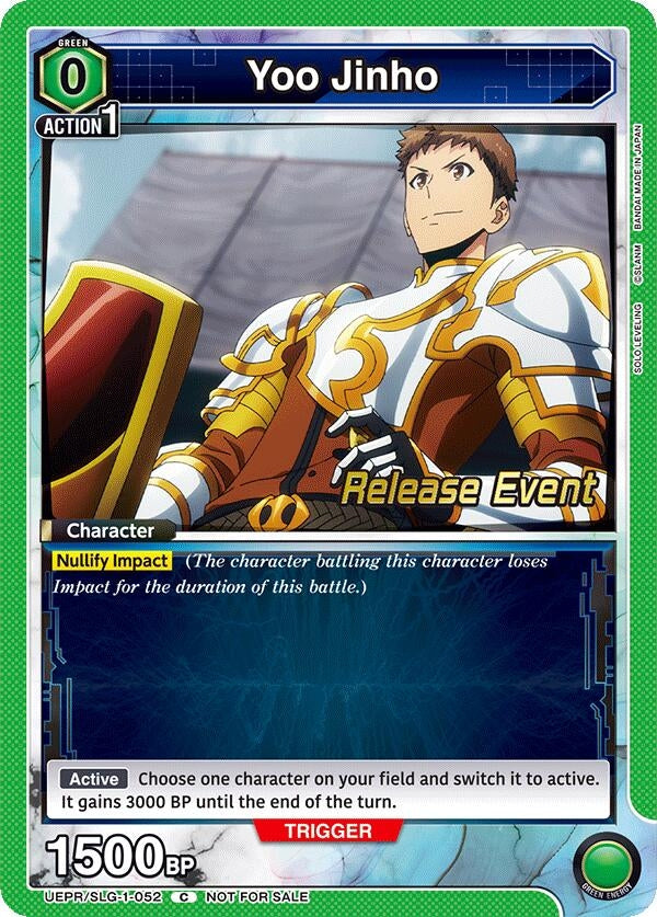 Image for Yoo Jinho (052) (UE17BT/SLG-1-052) (UE17BT_RE) - Union Arena