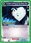 Image for I've Been Leveling Up This Whole Time (UE17BT/SLG-1-076) (UE17BT_RE) - Union Arena