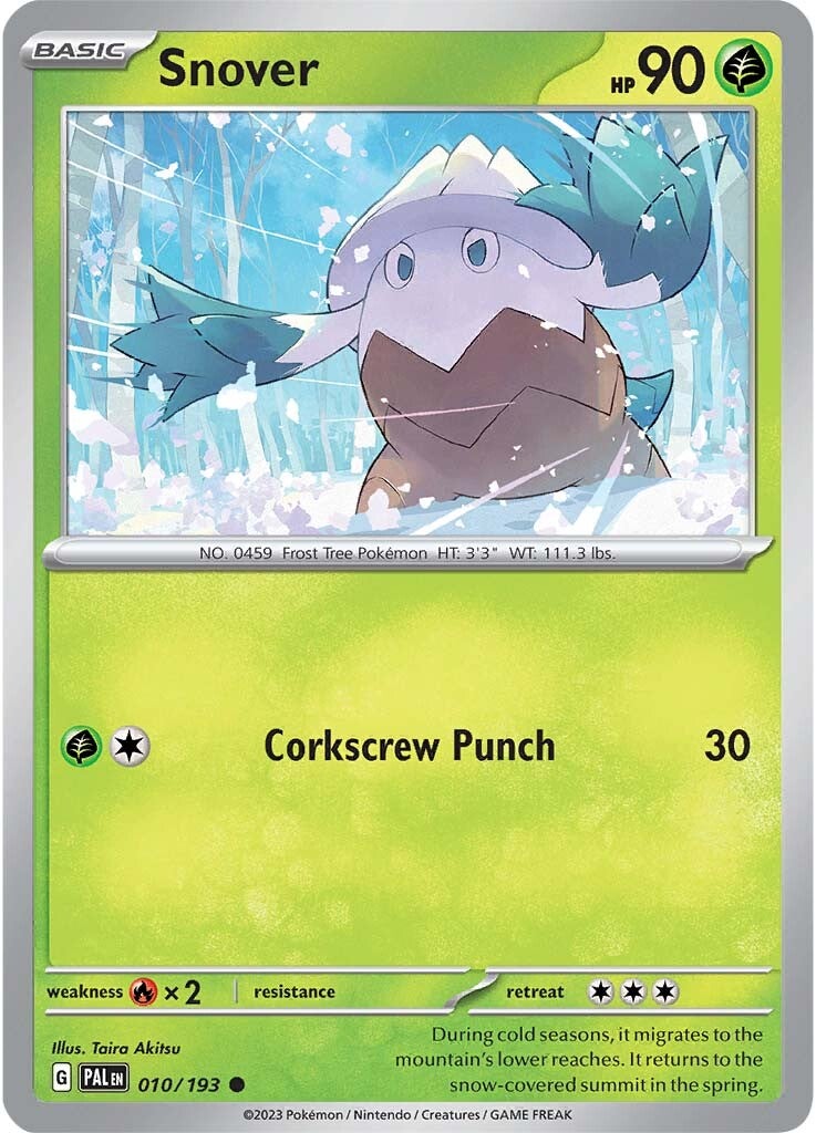 Snover (010/193) [Escarlata y Púrpura: Evolución en Paldea]