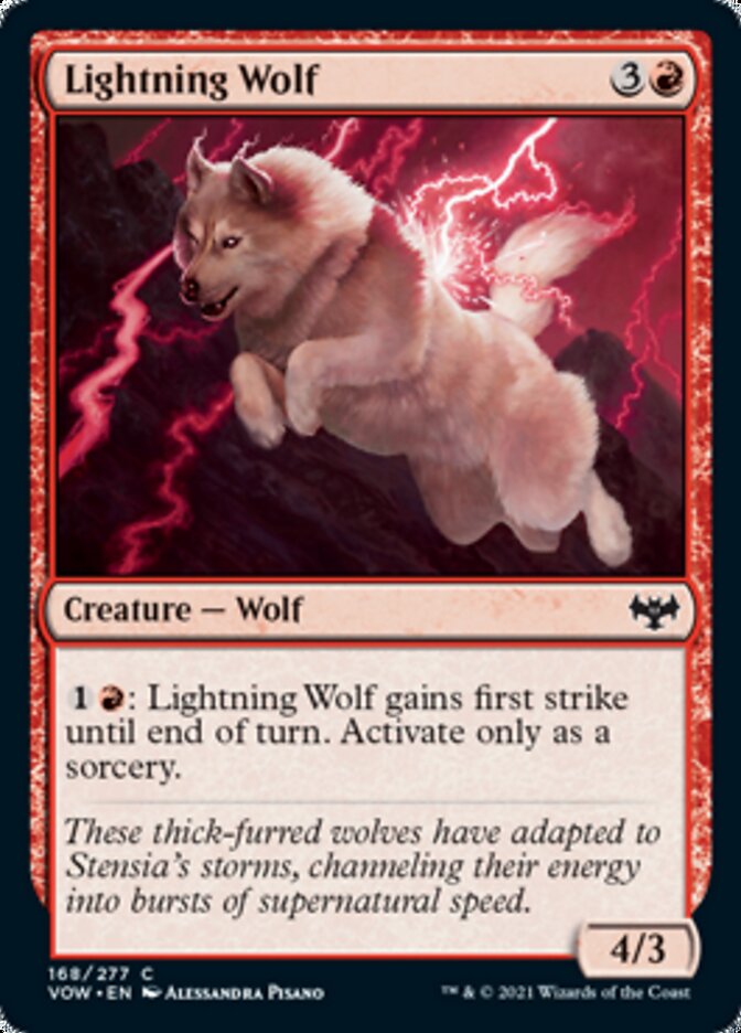 Loup fulgurant [Innistrad : Noce Écarlate]