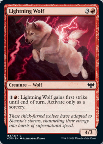 Lobo relámpago [Innistrad: Voto Carmesí]