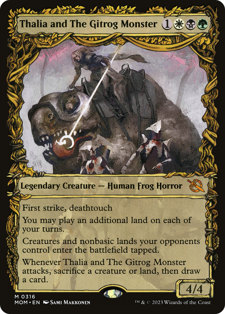 Thalia et le Monstre de Gitrog (Améliorations d'extension planaires) [L'invasion des machines]