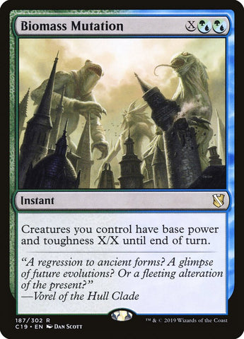 Mutación de biomasa [Commander 2019]