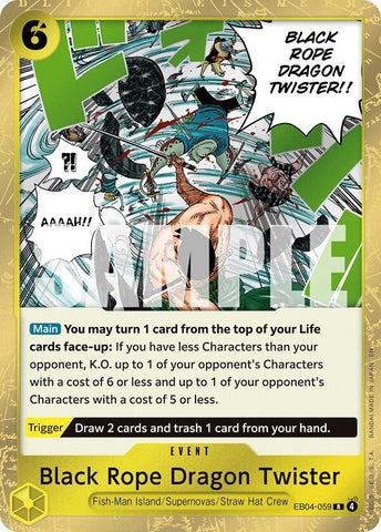 Draconade Torsadée Noire [Aventure sur l'Île de Kami]
