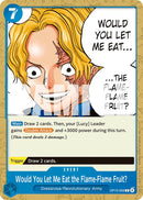 Would You Let Me Eat the Flame-Flame Fruit? [Adventure on Kami's Island]