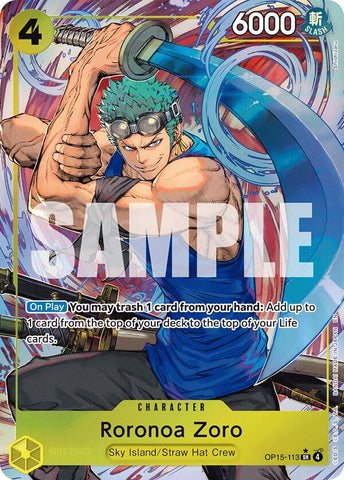 Roronoa Zoro (Illustration alternative) [Aventure sur l'île de Kami]