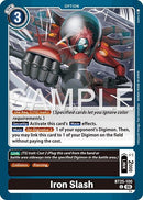 Image for Iron Slash (BT25-100 C) (BT-25) - Digimon Card Game