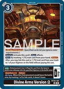 Image for Divine Arms Version (BT25-101 C) (BT-25) - Digimon Card Game