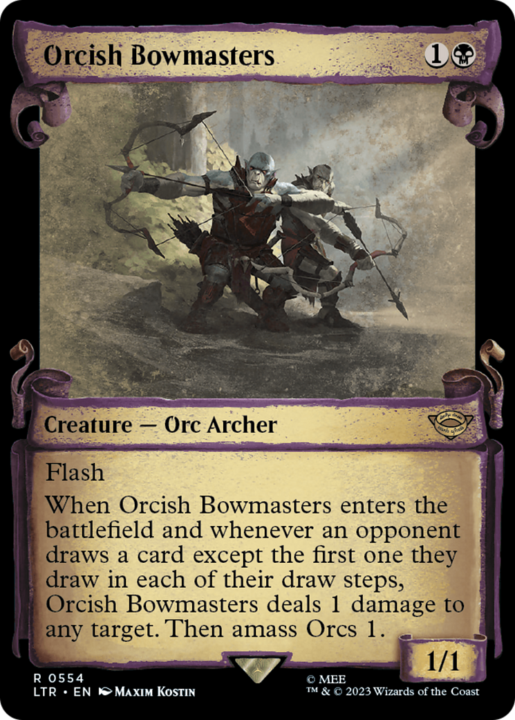 Archers orques [Le Seigneur des Anneaux : Histoires de la Terre du Milieu — Cartes vitrines]