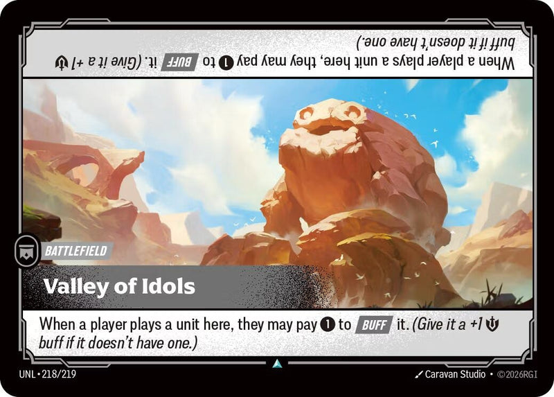 Image for Valley of Idols (218/219) (UNL) - Riftbound: League of Legends Trading Card Game