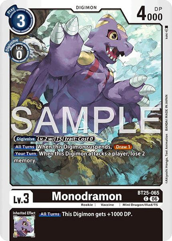 Monodramon [BT25-065] [Double Révolution]