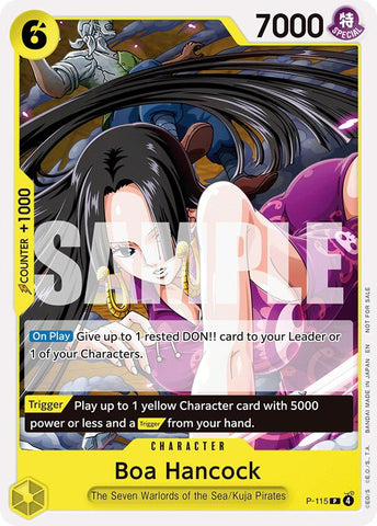 Boa Hancock (Evento de Lanzamiento OP15) [Cartas Promocionales de One Piece]