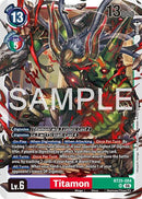 Image for Titamon (BT25-084 SR) (BT-25) - Digimon Card Game
