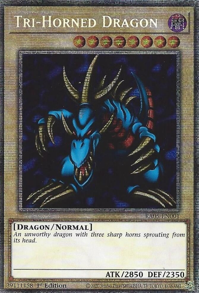 Image for Tri-Horned Dragon (RA05-EN001) (RA05) - YuGiOh