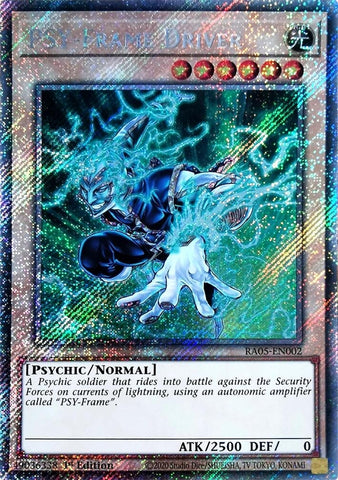 Image for PSY-Frame Driver (Platinum Secret Rare) (RA05-EN002) (RA05) - YuGiOh