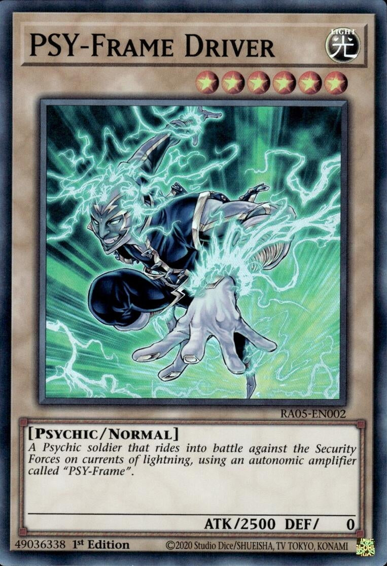 Image for PSY-Frame Driver (RA05-EN002) (RA05) - YuGiOh