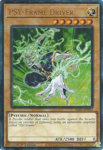 Image for PSY-Frame Driver (Ultimate Rare) (RA05-EN002) (RA05) - YuGiOh