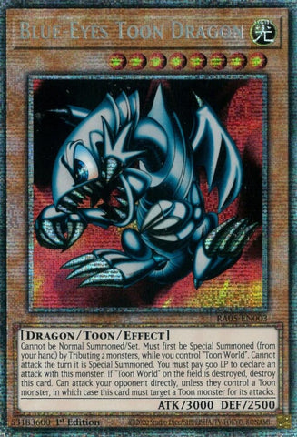 Image for Blue-Eyes Toon Dragon (RA05-EN003) (RA05) - YuGiOh