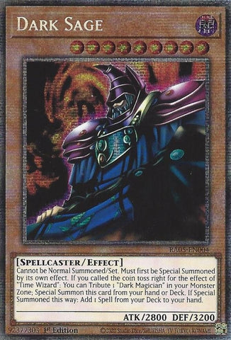 Image for Dark Sage (RA05-EN004) (RA05) - YuGiOh