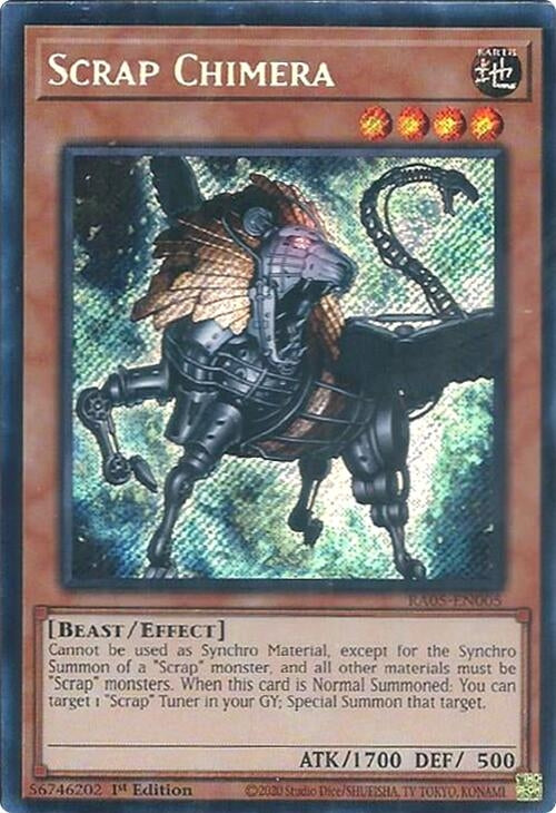 Image for Scrap Chimera (Secret Rare) (RA05-EN005) (RA05) - YuGiOh