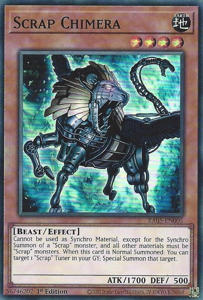 Image for Scrap Chimera (RA05-EN005) (RA05) - YuGiOh