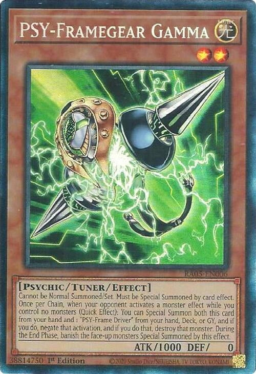 Image for PSY-Framegear Gamma (Collector's Rare) (RA05-EN006) (RA05) - YuGiOh
