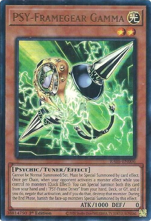 Image for PSY-Framegear Gamma (Ultra Rare) (RA05-EN006) (RA05) - YuGiOh