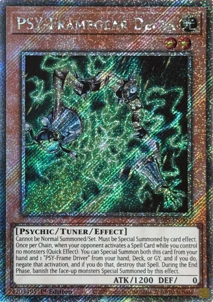 Image for PSY-Framegear Delta (Platinum Secret Rare) (RA05-EN007) (RA05) - YuGiOh