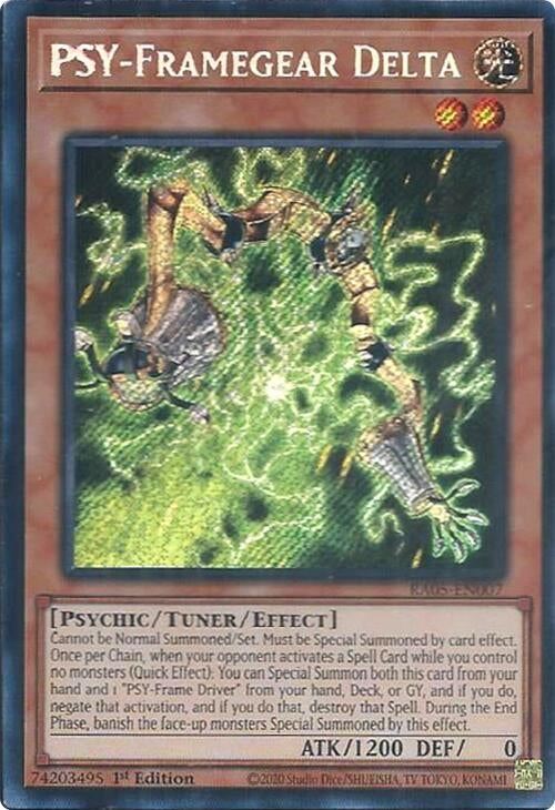 Image for PSY-Framegear Delta (Secret Rare) (RA05-EN007) (RA05) - YuGiOh