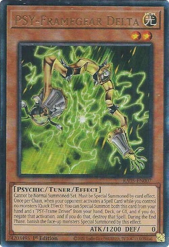 Image for PSY-Framegear Delta (Ultimate Rare) (RA05-EN007) (RA05) - YuGiOh
