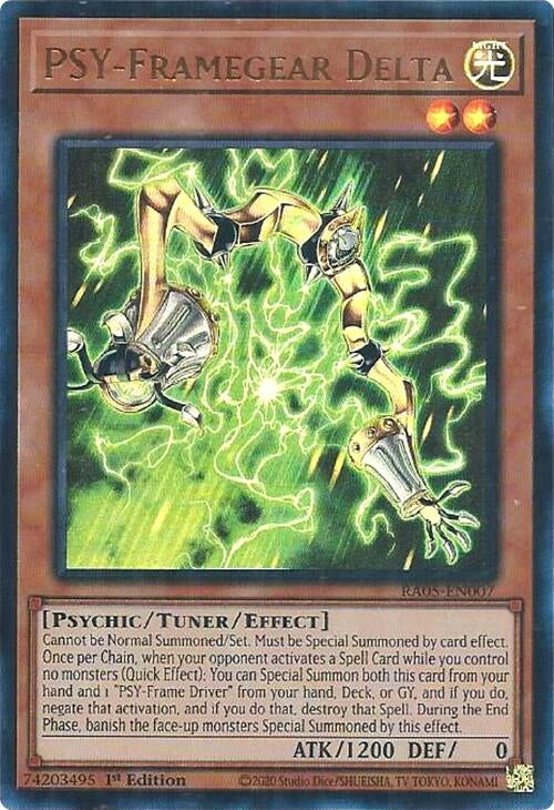 Image for PSY-Framegear Delta (Ultra Rare) (RA05-EN007) (RA05) - YuGiOh