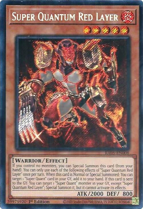 Image for Super Quantum Red Layer (Secret Rare) (RA05-EN008) (RA05) - YuGiOh