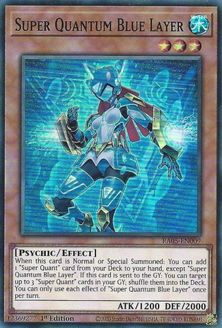Image for Super Quantum Blue Layer (RA05-EN009) (RA05) - YuGiOh