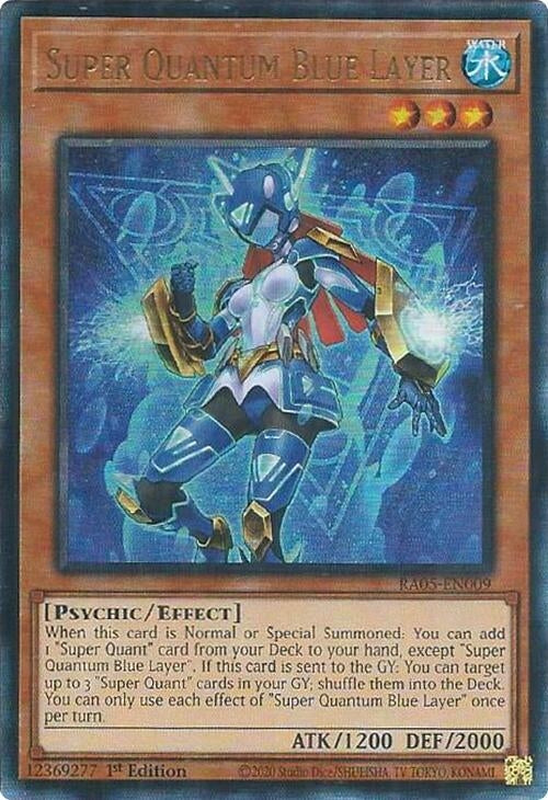 Image for Super Quantum Blue Layer (Ultimate Rare) (RA05-EN009) (RA05) - YuGiOh