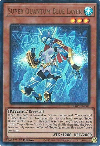 Image for Super Quantum Blue Layer (Ultra Rare) (RA05-EN009) (RA05) - YuGiOh