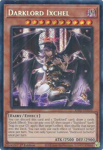 Image for Darklord Ixchel (Secret Rare) (RA05-EN010) (RA05) - YuGiOh