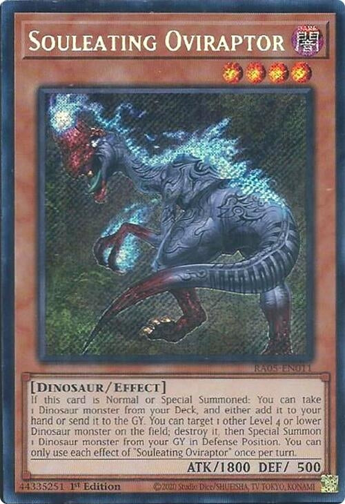 Image for Souleating Oviraptor (Secret Rare) (RA05-EN011) (RA05) - YuGiOh